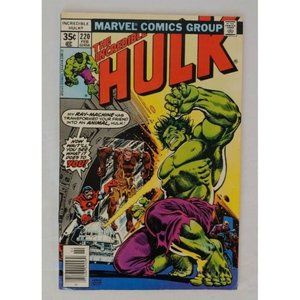 The Incredible Hulk #220 Marvel Comics 1978 Sal Buscema art, Beast Men, Bagged